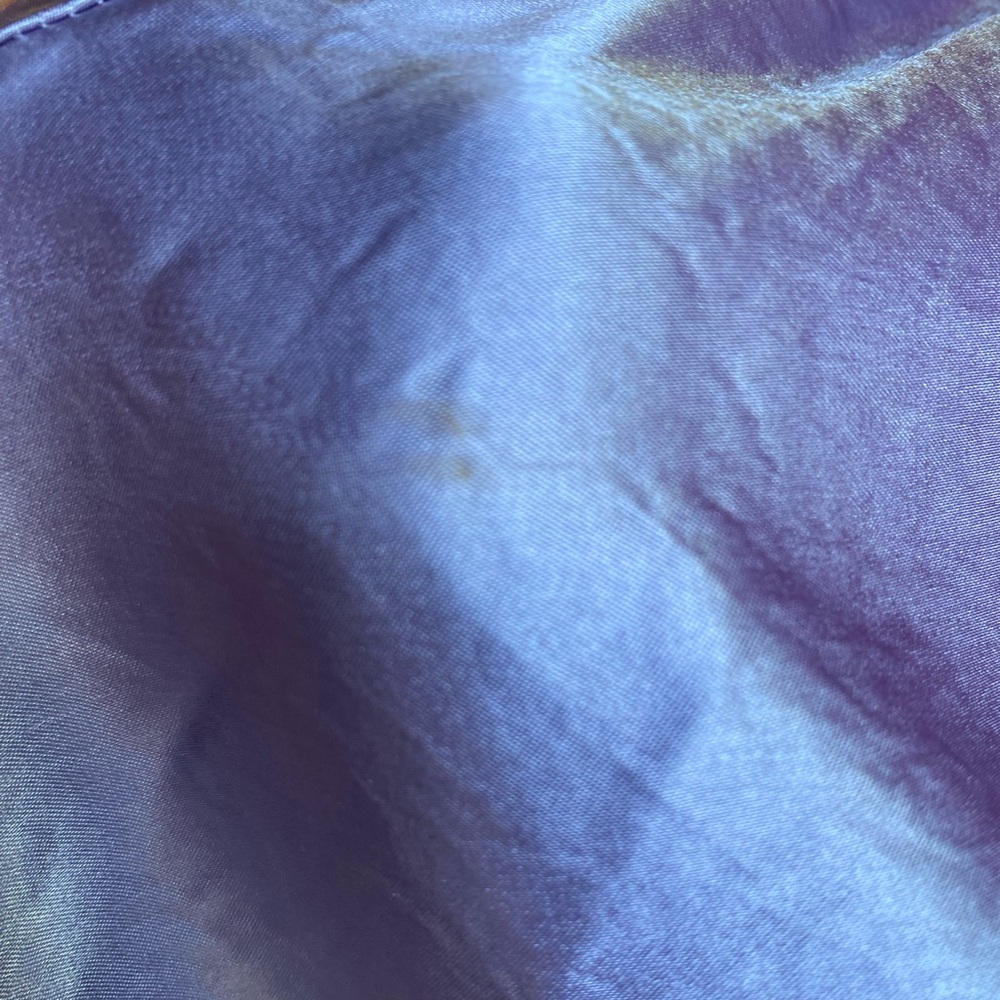 MaxMara Leisure Capua Lilac Sleeveless Satin Dress - Picture 14 of 14